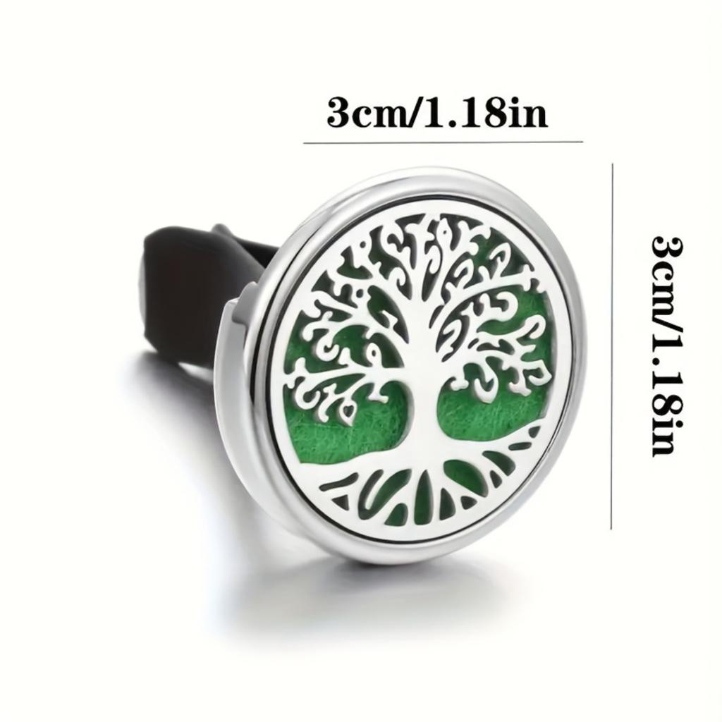 1 шт. Автомобильный ароматерапевтический диффузор-медальон, автомобильный зажим, диффузор эфирных масел, автомобильный зажим для вентиляции, освежитель воздуха, очиститель с 10 шт. смешанных подушечек