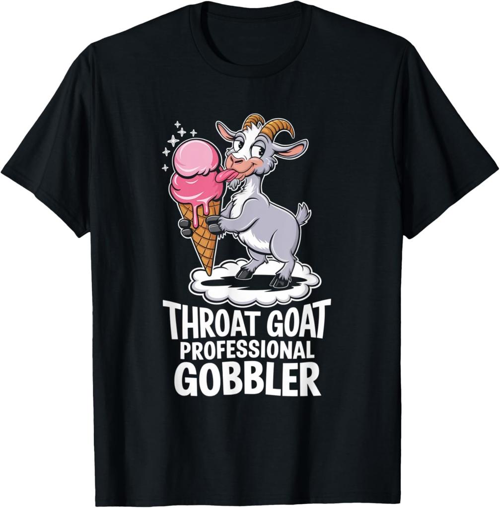 Embarrassing Throat Goat Shirt Inappropriate Joke Gag Humor T-Shirt