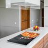 Szklana płyta ochronna na kuchenkę 90x52 Pizza