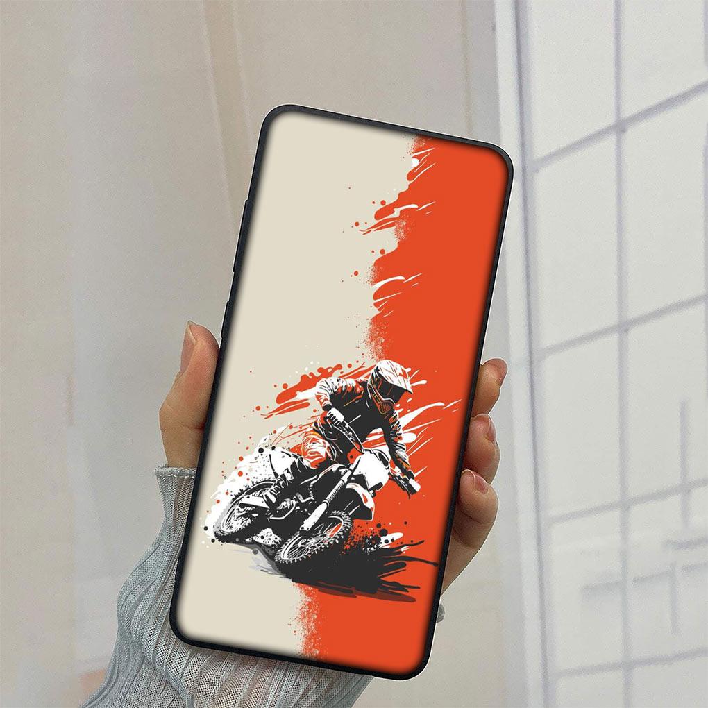 Motorcycle Sports Moto Cross Soft Phone Cover for Samsung Galaxy A10 A20 A53 A30 A31 A32 A50 A51 A52 A12 A33 Silicone Case