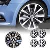 Для VOLKSWAGEN 4 шт. 55 мм 56 мм 65 мм 70 мм 76 мм Центральные колпачки колес автомобиля Крышка ступицы для VW Volkswagen Jetta MK5 Golf Passat стайлинг