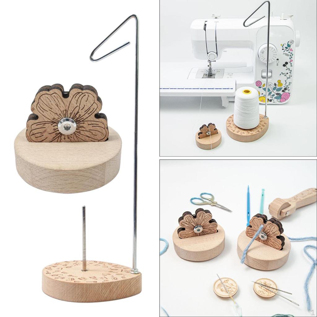 Держатель катушки с нитью, одинарная конусная подставка с резаком, оборудование для деталей швейной машины, легкое