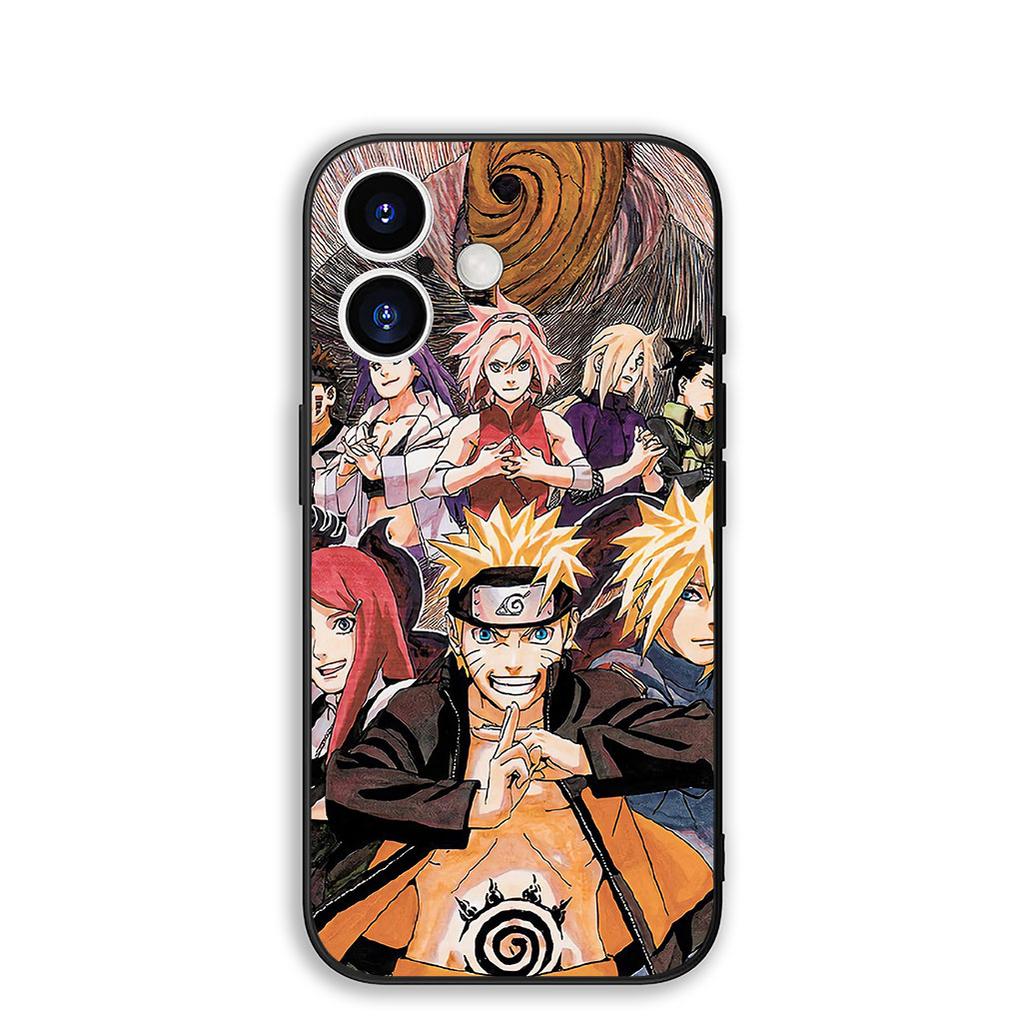 for Samsung Galaxy A56 A26 A36 A10 A20 A30 A31 A32 A50 A55 A52 A53 A33 A12 A14 Phone Case Kakashi Uchiha Sasuke Akatsuki Narutos