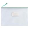 Transparent A4 Zipper Bag - Large Capacity, Waterproof Document Storage for Students