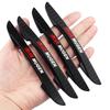 AQF1 4pc Car Door Anti-collision Strip Decoration Auto Accessories For Honda Civic 10th 11th Gen Hrv Jazz City Fit Accord 7 Crv Mugen