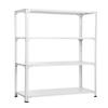 Light-Duty Angle Steel Shelves: Ideal for Home, Display, Shoe, Grocery, and Supermarket Storage