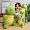 Cute Simulation Green Little Turtle Doll Plush Toy Turtle Doll Home Pillow Children Soothing Doll