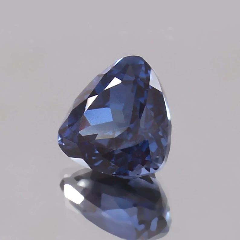 Natural Blue Tanzanite Loose Gemstone 8.6 ct Trillion for Jewelry Making and Gem Collections