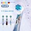 Oral B Kids Electric Toothbrush Heads Frozen Spider-Men Cars Mickey Princess 3pcs/pack Rotating Brush Heads Oral Care Ages 3+