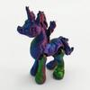 Единороги, напечатанные на 3D-принтере, Игрушки-животные, Украшения для дома, комнаты, автомобиля, Настольные украшения и Свободное движение суставов
