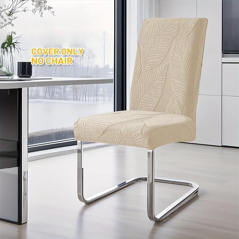 Nordic Universal Dining Chair Covers High Elastic Durable Protective Slipcovers for Restaurant and Home 1 6 Pack