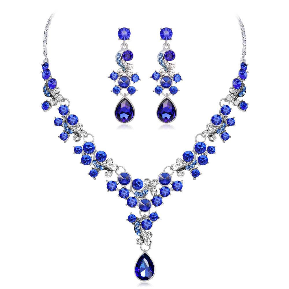 Earring Bijouterie Necklace Women Jewelry Sets B0910330
