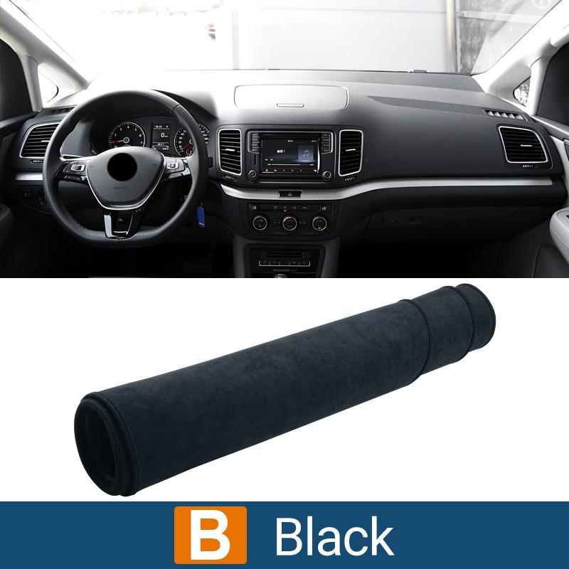 Чехол на приборную панель автомобиля, избегайте света, анти-УФ-ковер, нескользящий коврик для Volkswagen VW Sharan 7N 2012 2013 2014 2015 2016 2017