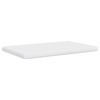 VidaXL Matelas en mousse blanc 120x220 cm 7 zones dureté 20 ILD,matelas de lit,matelas de lit de jour,matelas en mousse 4016657