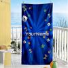 Roblox Customizable Name Beach Towel Super Soft & Absorbent Ideal for Travel Outdoor Swim Pool Yoga Surf Camping Hiking Gym Gift Holiday