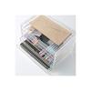 MUJI Акриловый штабелируемый 5 Ш x 17 см Г x 16 см Изделие Прозрачный корпус, Горизонтальный, Ярусы, Прибл.. 25,5 см В, Номер 15915491,