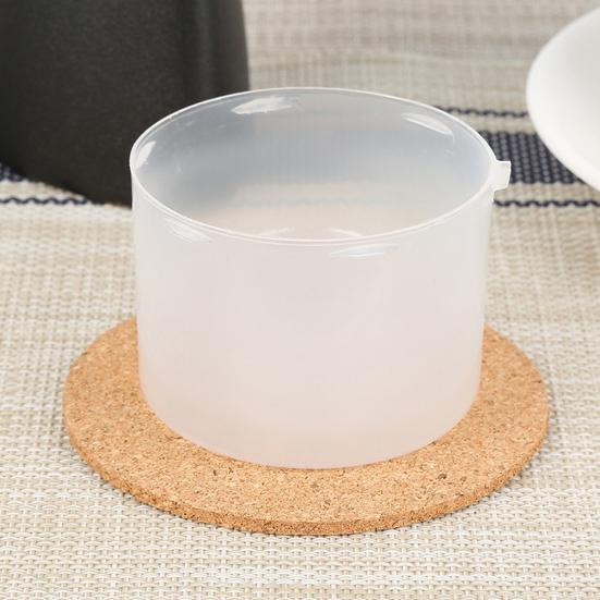 2Pcs Cork Trivet Set Heat Resistant Thick Cork Coasters for Hot Dishes Versatile Round Cork Placemats for Kitchen Table