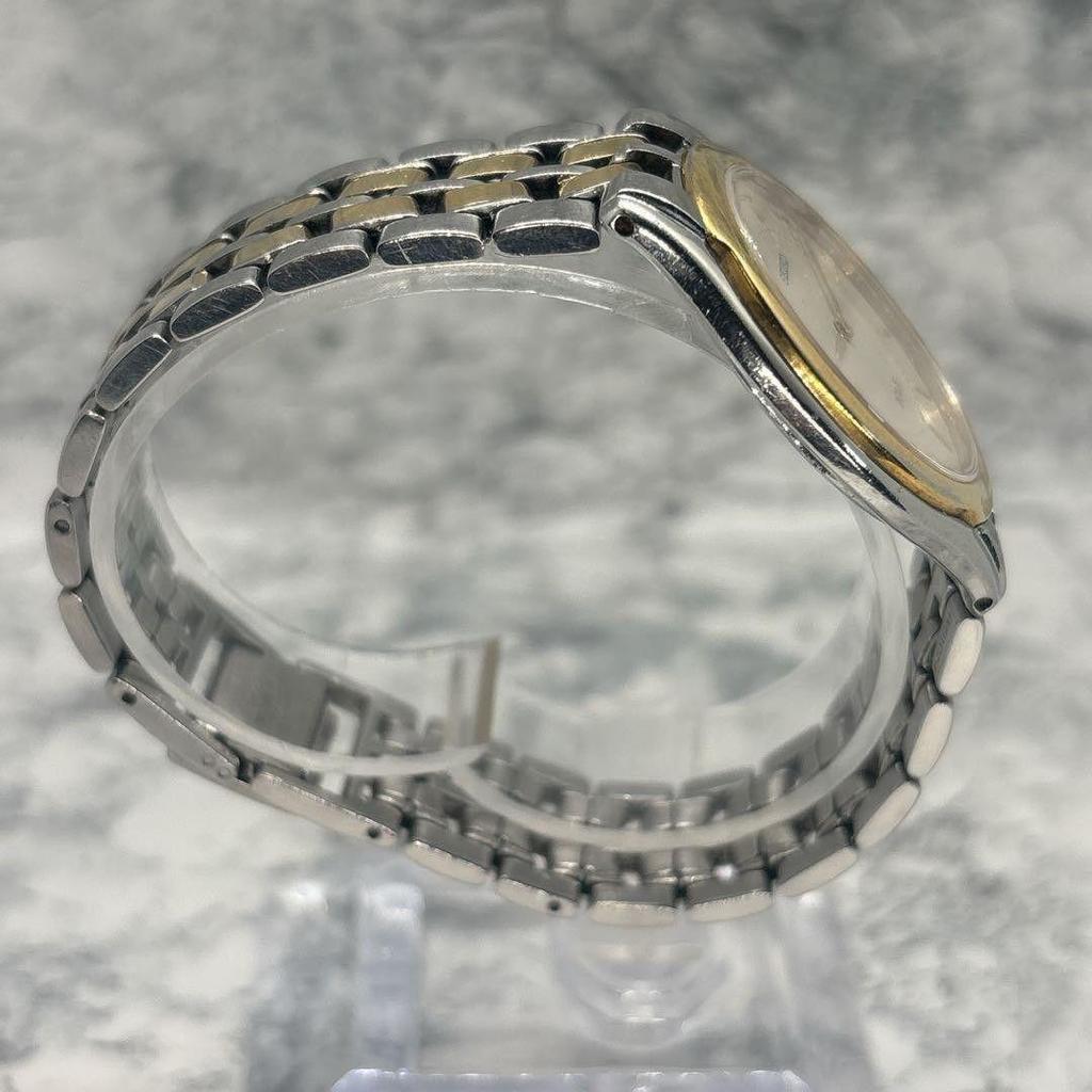 Б/у SEIKO DOLCE 8J41-6030 Комби Мужские Рабочие Кристалл Поцарапан