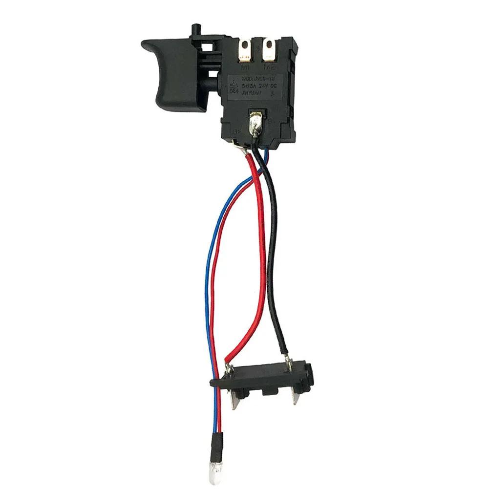 Trigger Switch Universal 21V Plastic For Electric Drill Dustproof Speed Control Push Button Trigger Switches