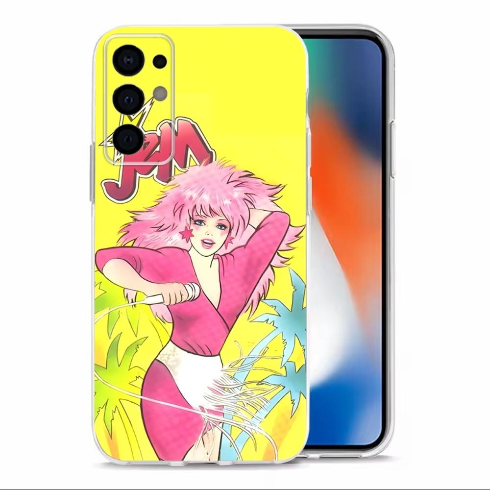 J-Jem And The Holograms Phone Case For Samsung S30,S23,S21,S22,S20,Ultra,S20,FE,lite,S10,S9,S8,PIus Transparent Shell