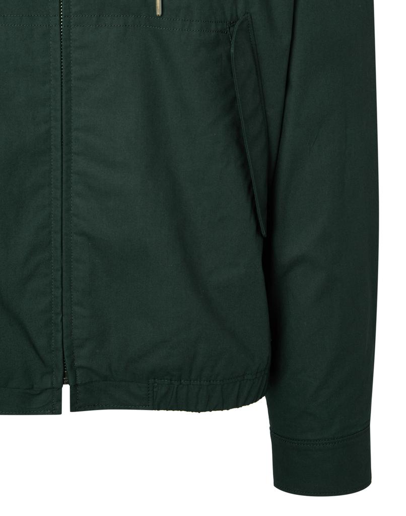 HAZZYS [His] Dark Green Cotton Poplin Windbreaker