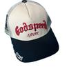 Бейсболка с вышивкой "God Speed" с защитой от солнца для лета и повседневной носки