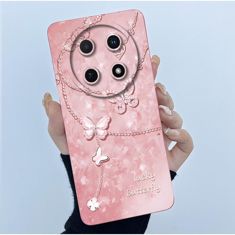 Чехол для Huawei Nova 12i 12 i Силиконовый Защитный Чехол Модный Простота цветок Funda для Huawei Nova 13i Nova12i Coque Capa