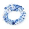 34-90pcs 4-12mm Persian Jade Stone Beads Natural Stone Loose Spacer Beads For Jewelry Making DIY Bracelet Necklace Accessories