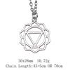 Подарки для женщин Женское длинное ожерелье Кельтская гексаграмма 45 см или 70 см длинное цепочное ожерелье Дешевые милые вещи Подвески и ожерелья