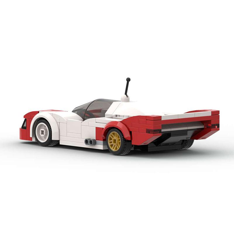 Building Block Is Compatible With Porsche 956-Le Mans 19.83 Million, Creative Building Block Assembly Gift