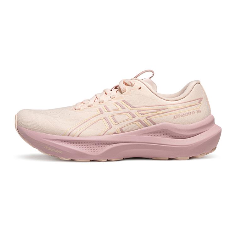 Asics GT 2000 14 Дышащие Низкие Беговые Кроссовки Женские Розовые 1012B843-700