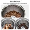 Smokeless Fire Pits for Outside Portable Fire Pit Small Firepit Ideal for Outdoor Camping RV Use