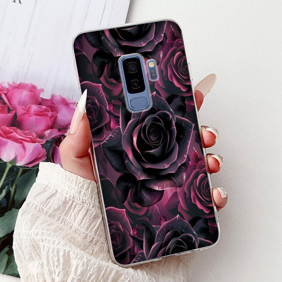 Чехол для Samsung Galaxy S9 SM-G960F Милый Кот Расписной Чехол Мягкий Тонкий Чехол для Телефона Для Samsung S9 Plus S 9 Galaxy S9+ SM-G965F Сумки