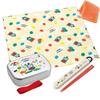 Мини-полотенце Skater Thomas Friends Алюминиевая коробка для бенто 370 мл палочки для еды Коробка для палочек для еды Набор крестиков для обеда & &