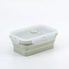 4pcs Large Capacity Silicone Lunch Box Rectangular Food Storage Container Fresh Keeping Box  Adult