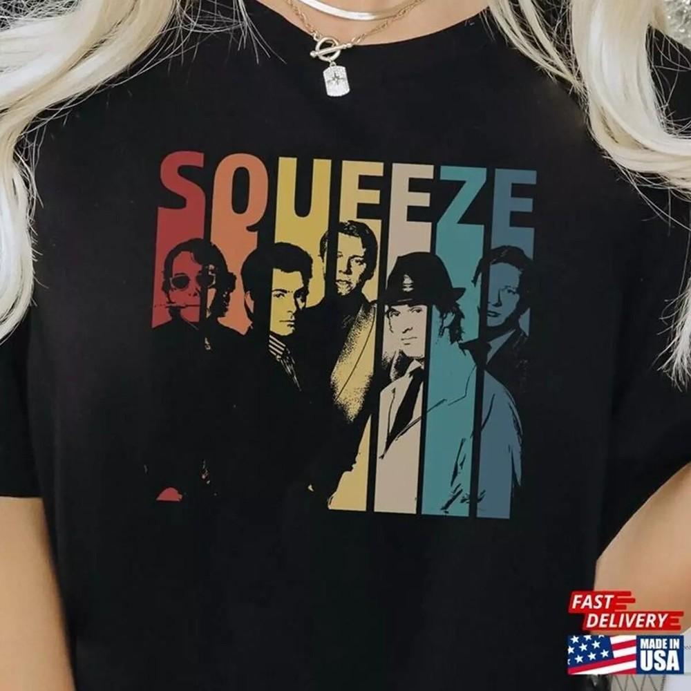 Squeeze Rock Band Unisex T-Shirt Gift for Fans Unisex T-Shirt