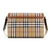 Burberry Vintage Check Leather Crossbody Bag,Gold-Tone Hardware Adjustable Strap Shoulder Handbag for Women, Daily Commute & Casual Outing 80662261