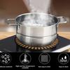 Thermochromic Silicone Induction Cooktop Protect Mat Heat Indicator Easy Clean Non-Slip Multi-Purpose Mat for Induction Cooktops Stove Protector