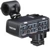 Беззеркальный адаптер XLR-микрофона для Nikon, 2-канальный микшер/предусилитель для видеозаписи и интервью