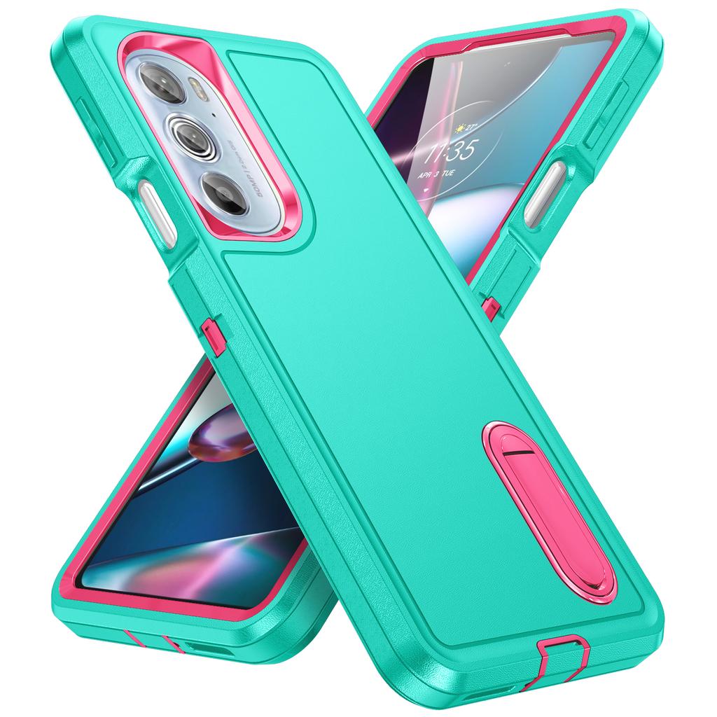Drop Protection Stand Function Armor Case For Motorola Moto Edge 30 Pro Anti -Scratch Cell Phone Cover For Moto Edge 30 Pro Cases