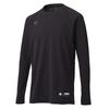 DESCENT Junior Youth Baseball Crew Neck Long Sleeve Undershirt, Black, 130cm, JSTD-771