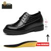 Fashion YEINSHAARS 3/6/8 Cm Elevator Men Dress Shoes Height Increase Cow Leather Men Formal Shoes Oxfords Business Men Suit Shoes Taller