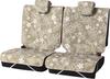 Leaf Style Seat Covers for Kei Rear Seats Easy Cars, Only, Water-Repellent, Installation, Beige, 4337-27BE