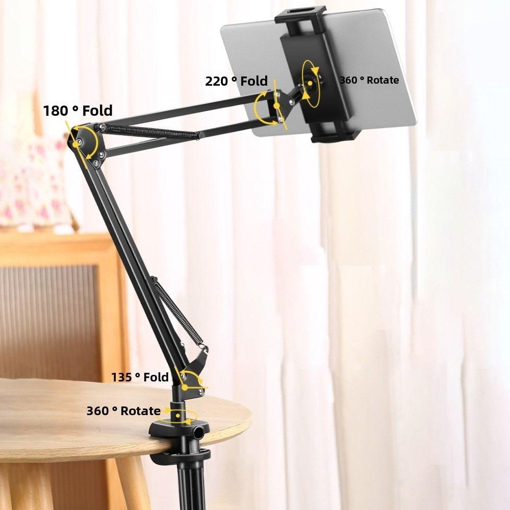 Universal Desktop Phone Mount Stand Long Arm Tablet Phone Holder Bed Tablet Stand Mobile/Tablet