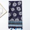 Small Sunflower Bali Yarn Printed Long Towel Factory Sales Travel Vacation Sunscreen Warm Women's Shawl