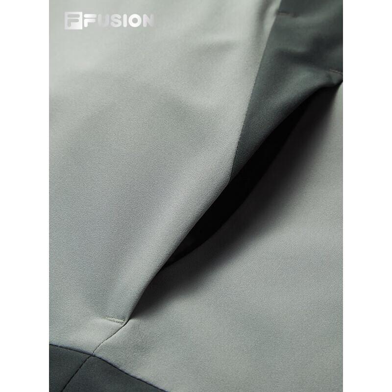 Fila Мужская утепленная куртка с капюшоном FUSION в стиле колор-блок