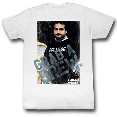 Animal House PB R Белая футболка унисекс