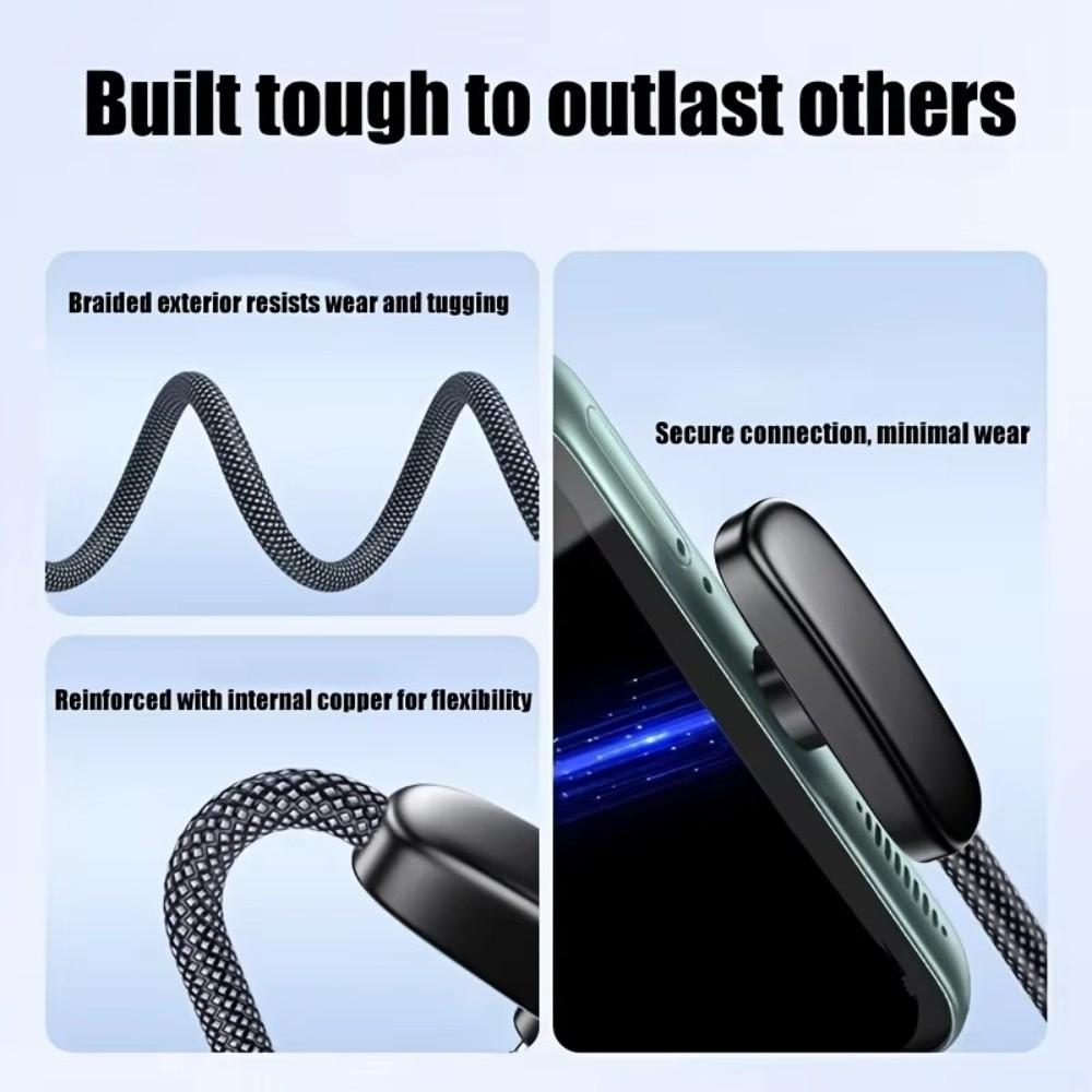 Type-C to Type-C Type C Cable 90 Degree Data Transfer Cables Durable 100W Super Charging Cable