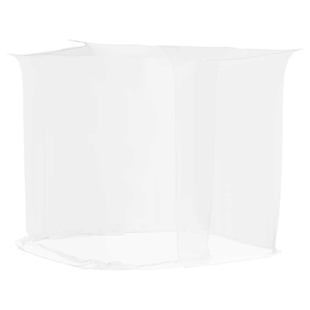 Hanging Mosquito Net 156 Mesh White 220 x 120 x 150 cm