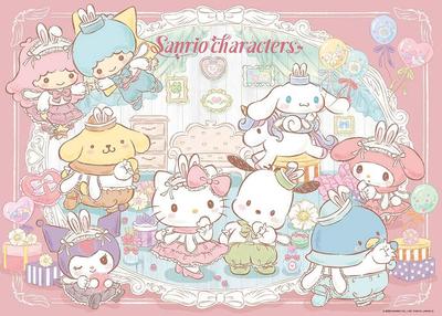 BEVERLY Пазл из 600 деталей, Персонажи Sanrio, Парные наряды (38х53см), Сделано в Японии, 600-027